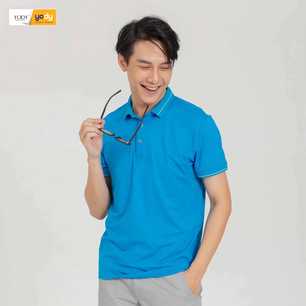 [Mã WABRYD121 giảm 10% tối đa 30k đơn 99k] Áo Thun Nam Polo Cotton Pima Có Cổ Ngắn Tay YODY (APM3013)