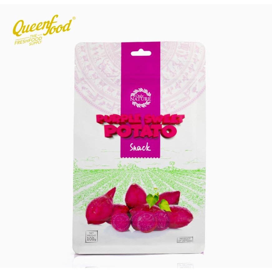 Khoai lang tím sấy 100g (QT0027)