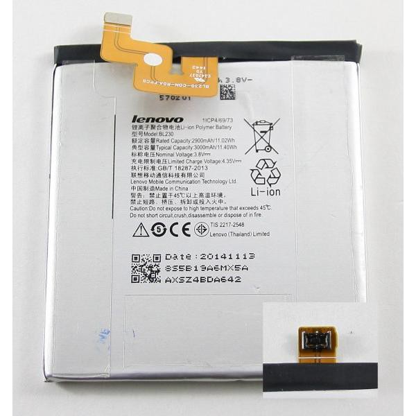 Pin thay BATTERY LENOVO BL230 VIBE Z2 3000mAh