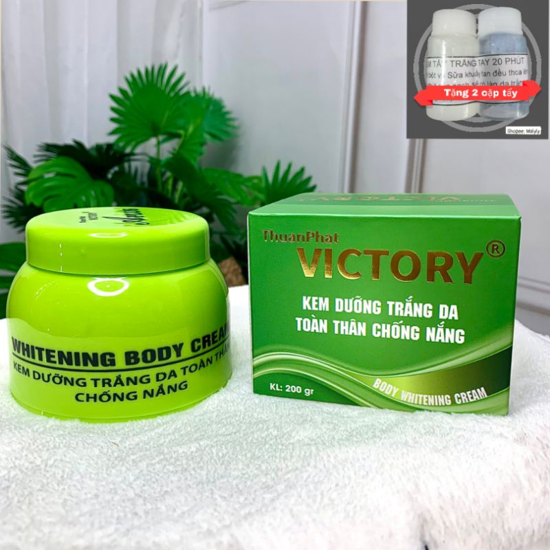 KEM BODY VICTORY ( TẶNG KÈM 2 CẶP TẨY )