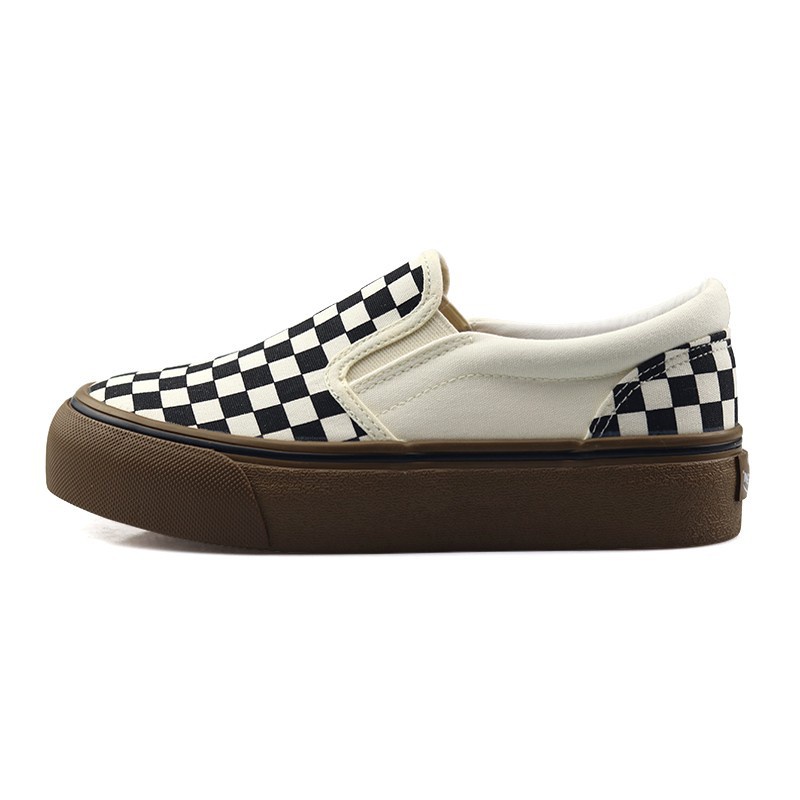 Giày Slip thời trang Đen nâu mẫu mới thu đông 2022