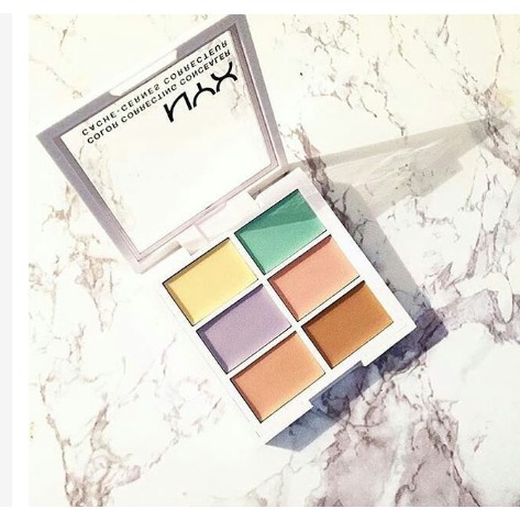 Bảng Che Khuyết Điểm NYX Color Correcting Concealer 6 ô | BigBuy360 - bigbuy360.vn