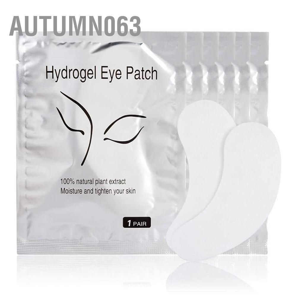 200 cặp Ghép dán lông mi Gel dưỡng ẩm Eye Film Patch Mask Dụng cụ mở rộng lông mi Autumn063