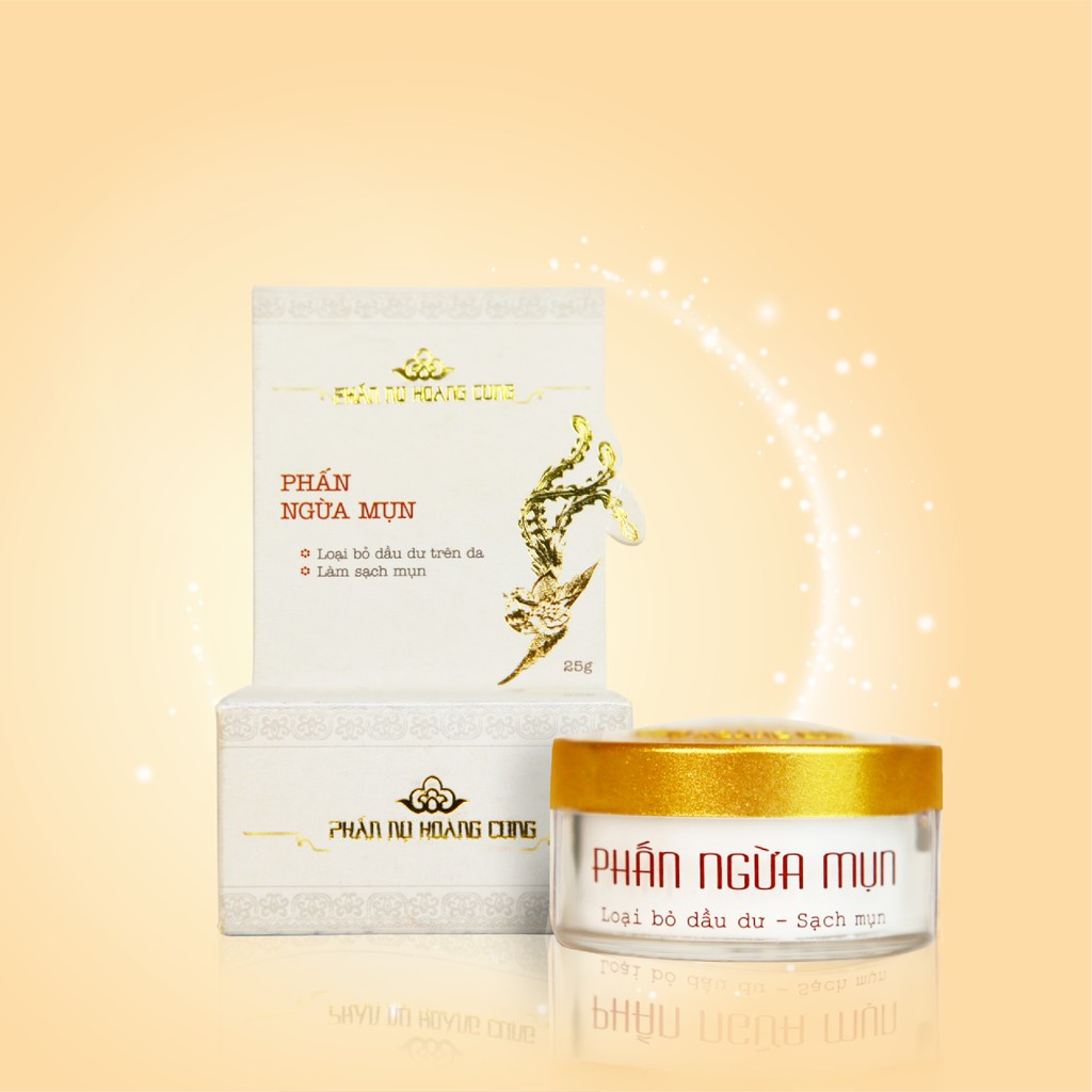 Phấn ngừa mụn dạng nén Phấn nụ Hoàng Cung giúp làm khô và gom cồi mụn, bong tróc mài mụn 25g | BigBuy360 - bigbuy360.vn