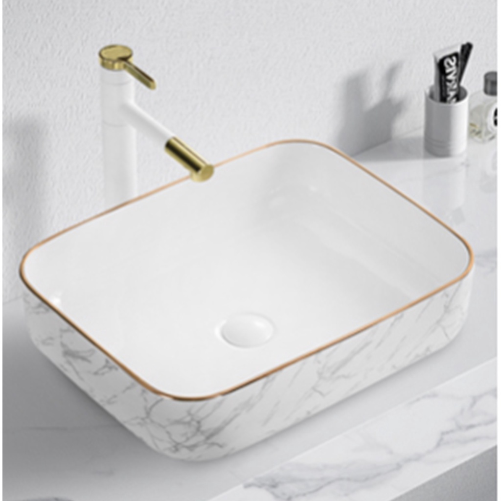 CHẬU RỬA LAVABO BÀN ĐÁ - 8021
