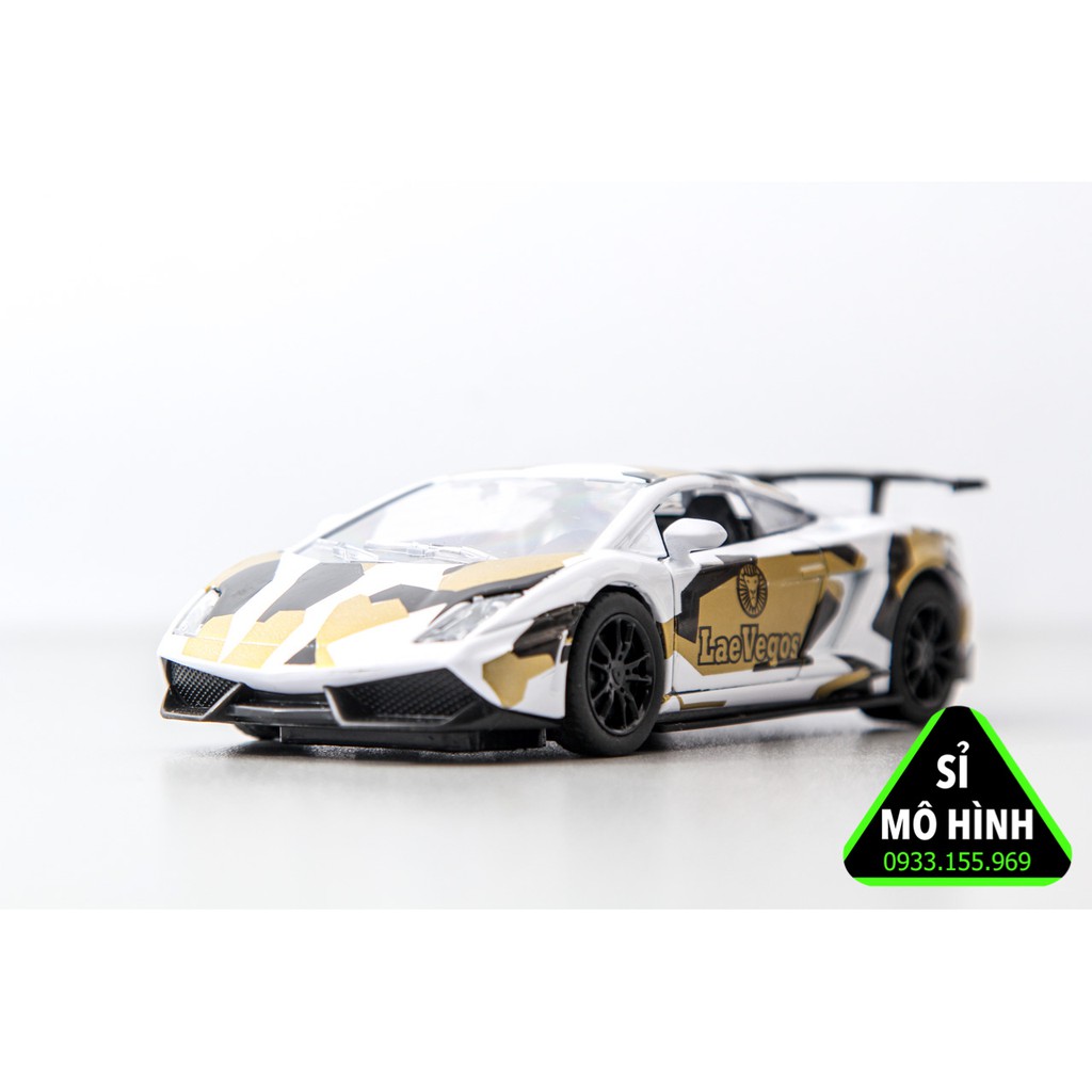 Mô hình xe Lamborghini Gallardo Camo 1:36