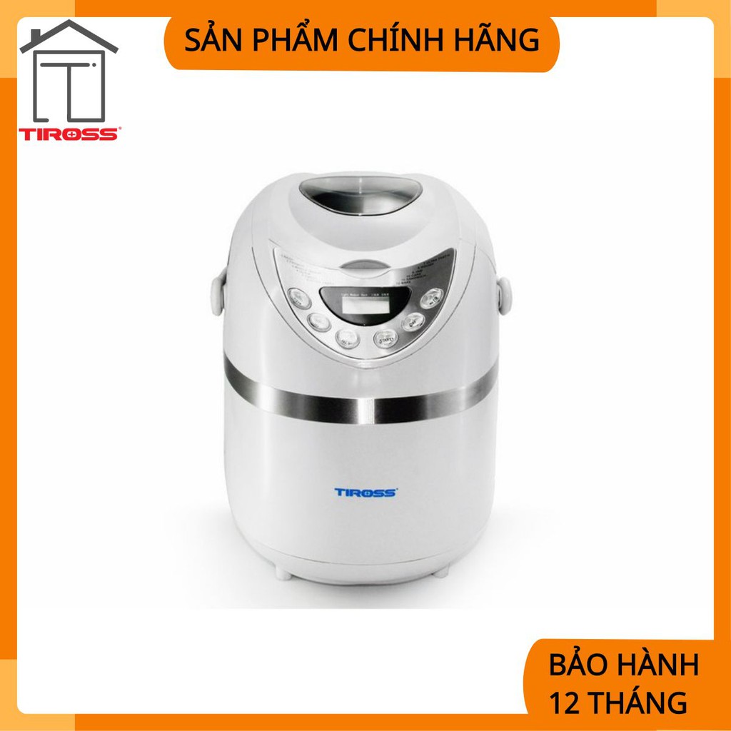 [Tiross - Việt Nam] Máy làm bánh mỳ 12 chức năng, 600W TS820