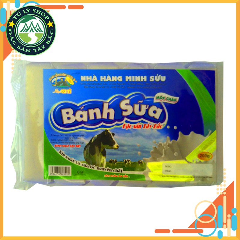 Combo 5 gói Bánh sữa Mộc Châu 200g