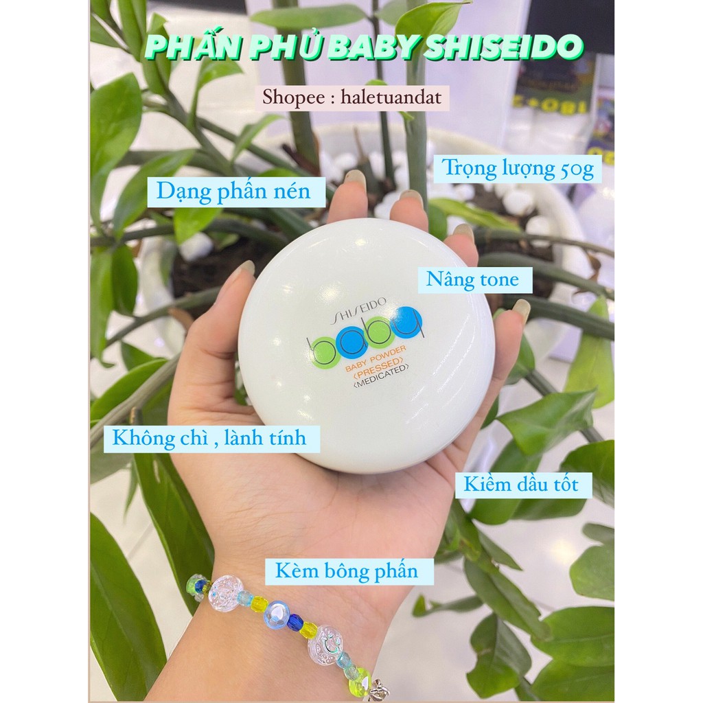 Phấn Phủ Shiseido Baby Powder Pressed 50g