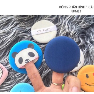 BÔNG DẶM PHẤN IN HÌNH CUTE - BP23