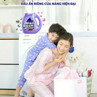 (Tiết kiệm hơn) Túi nước giặt Maxkleen 2.4kg