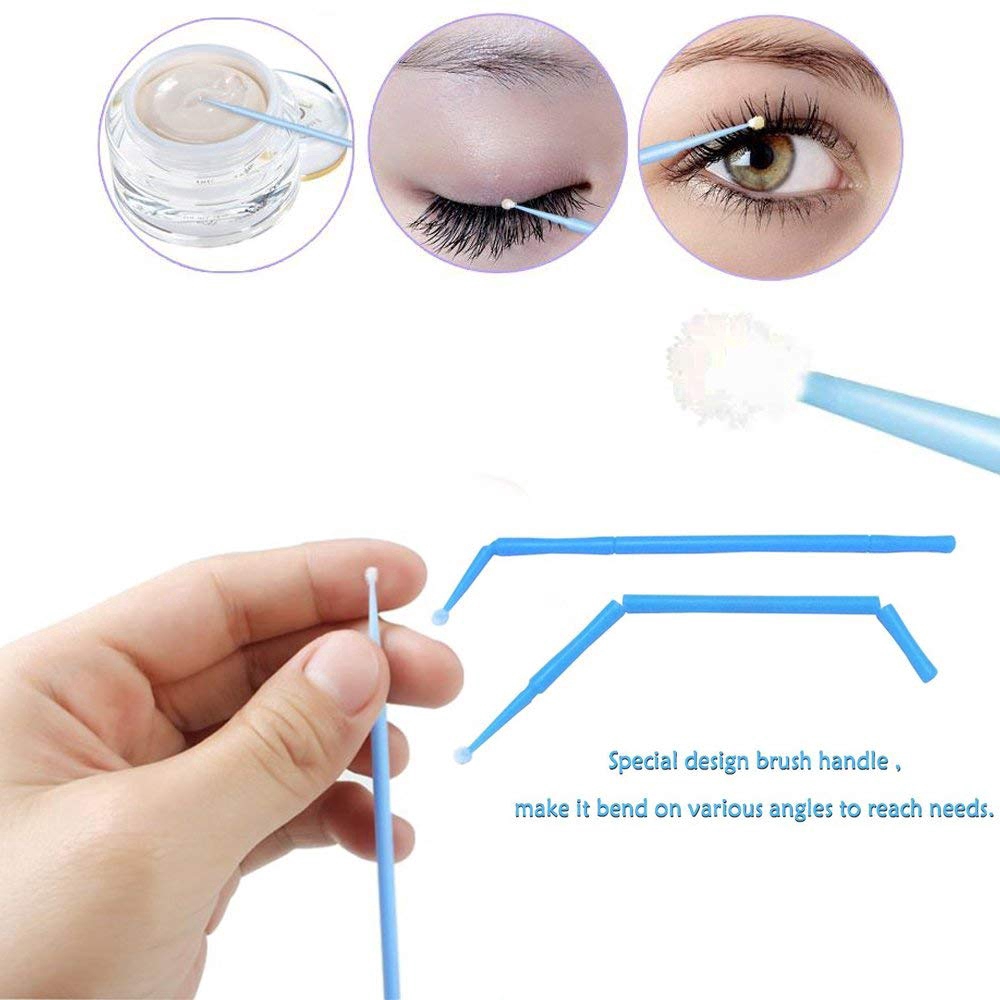 [Hàng mới về] Bộ 100 cây cọ chải mascara dùng 1 lần chuyên dụng
