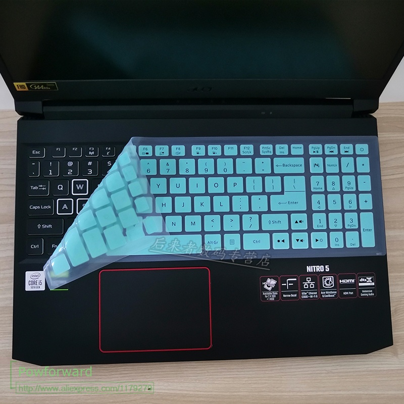 Miếng Silicone Bảo Vệ Bàn Phím Cho Acer Aspire Nitro 5 AN515-44 AN515-44 AN515-55 AN515-54 15.6-inch Predator Gaming 2020