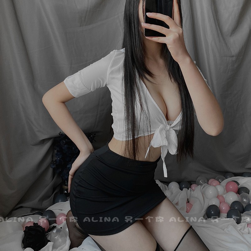 K] [Freeship đơn từ 0đ] Đồ ngủ Cosplay thư ký FREE SHIP Sexy quyến rũ | BigBuy360 - bigbuy360.vn