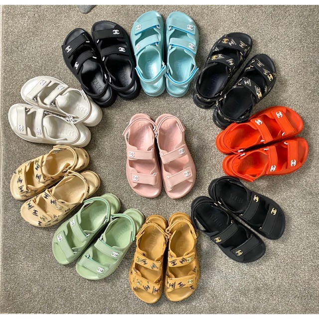Sandal cao cấp chanel