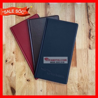 BÌA TAP KẸP BILL TÍNH TIỀN ( 13 x 23,5 cm)