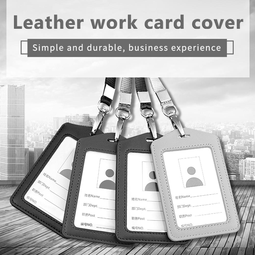 Qqmall Vỏ Đựng Thẻ ID / Danh Thiếp / Danh Thiếp Làm Việc Văn Phòng Cho Nam Và Nữ