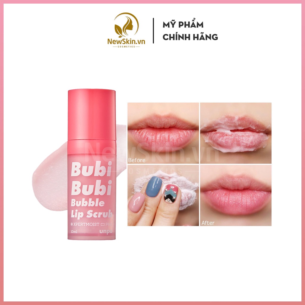 GEL TẨY DA CHẾT THẢI ĐỘC MÔI UNPA BUBI BUBI LIP 10ml