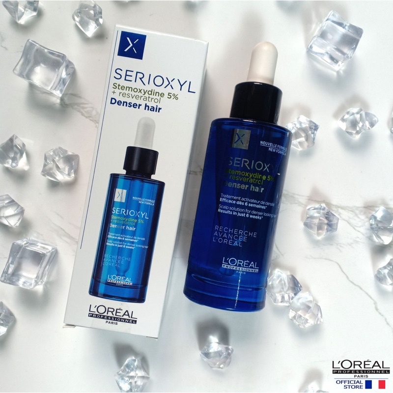 Liệu trình 3 bước kích thích mọc tóc Loreal Professionnel Serioxyl