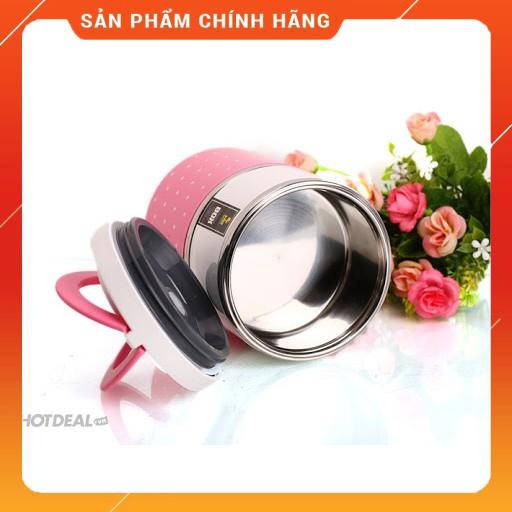 Hộp cơm giữ nhiệt 2 lớp ruột inox, Hộp đựng cơm văn phòng