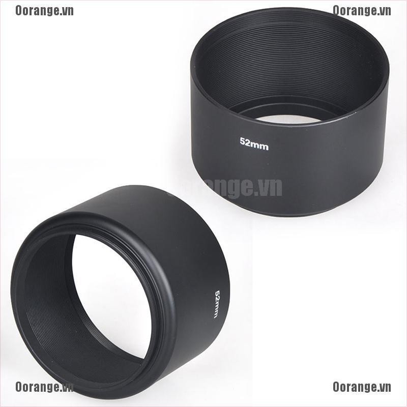 Loa Che Nắng 52mm Cho Máy Ảnh Canon Nikon Pentax Sony