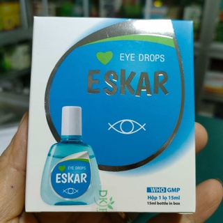 Nhỏ dưỡng mắt Eskar 15ml - Dưỡng mắt, giảm mỏi mắt, nhức mắt, khô mắt