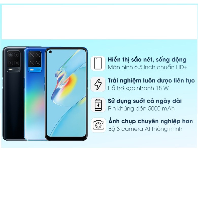 Điện thoại OPPO A54 (4G/128G và 6GB/128GB) - Hàng Chính Hãng.Mới 100% nguyên seal | BigBuy360 - bigbuy360.vn