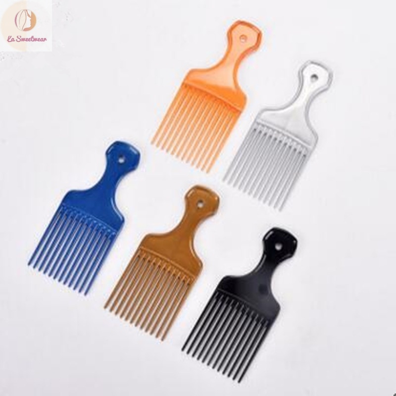 Lược Chải Tóc Đuôi Ngựa 1 Cái Bằng Nhựa resin Phong Cách afro