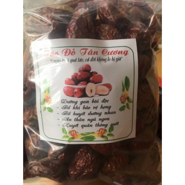 100gr táo đỏ khô Tân Cương loại 1 siêu to khổng lồ