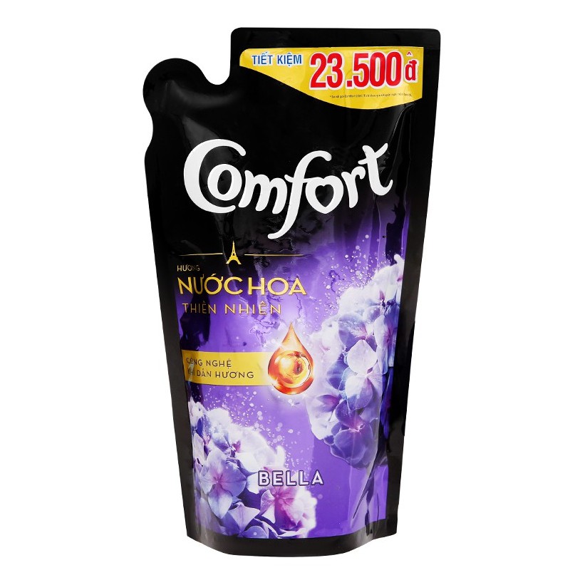 Nước xả vải Comfort hương nước hoa thiên nhiên bella túi 750ml