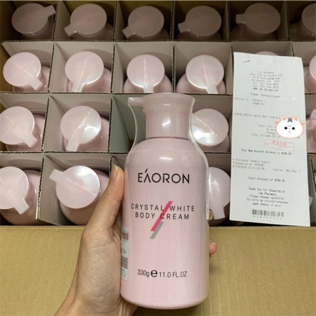 EAORON Crystal White Body Cream DƯỠNG THỂ BODY TRẮNG DA ÚC