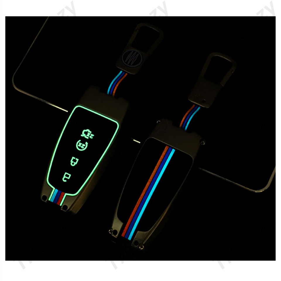 Vỏ Bảo Vệ Chìa Khóa Thông Minh Màu Dạ Quang Cho ford ranger everest ecosport explorer edge focus kuga mustang