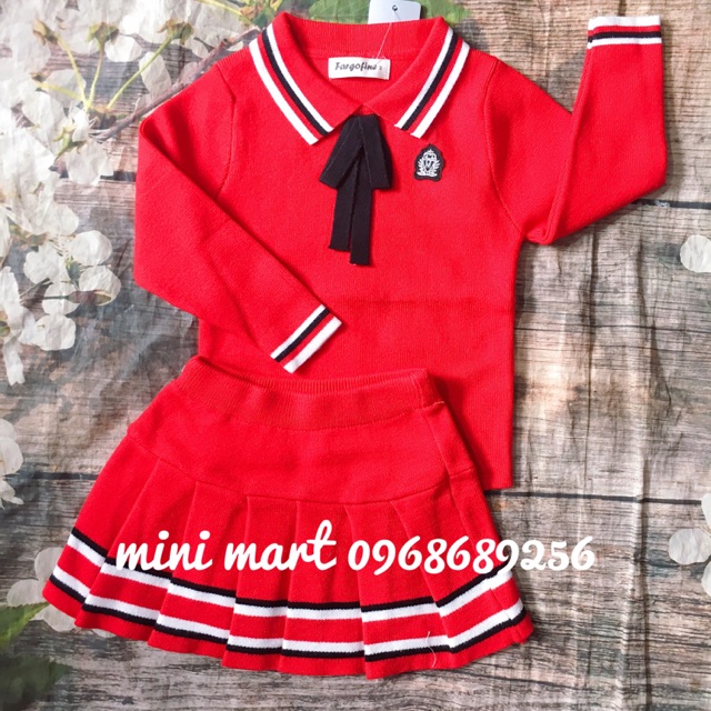 Váy len Hàn quốc cho bé