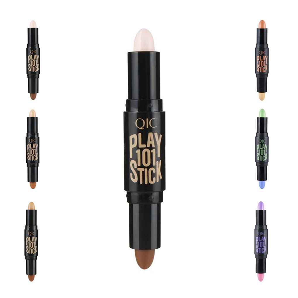 [Hàng mới về] Thỏi kem che khuyết điểm hai đầu tạo khối trang điểm cho nữ