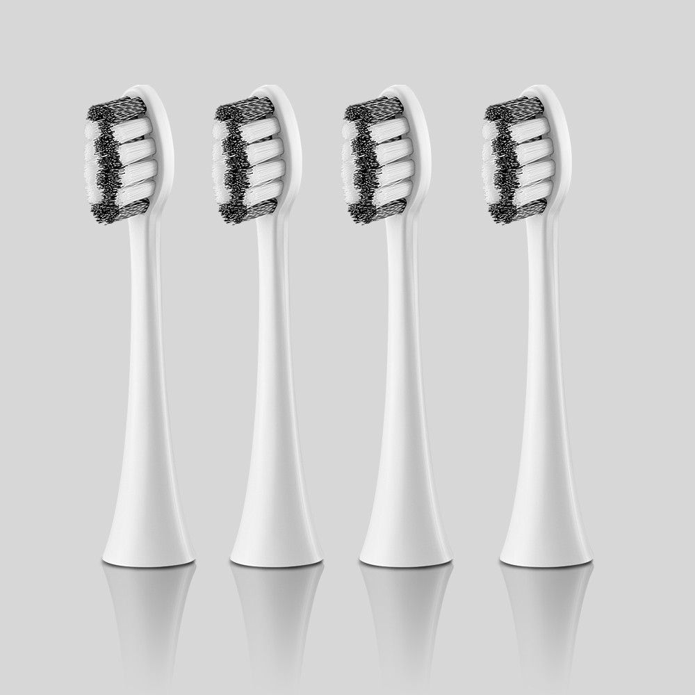 Đầu bàn chải điện Lock&Lock, Electric toothbrush heads, 4pcs (màu trắng, đen) - ENR546 | BigBuy360 - bigbuy360.vn