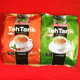 Combo Trà sữa Teh Tarik aik cheong vị truyền thống/vị cà phê.