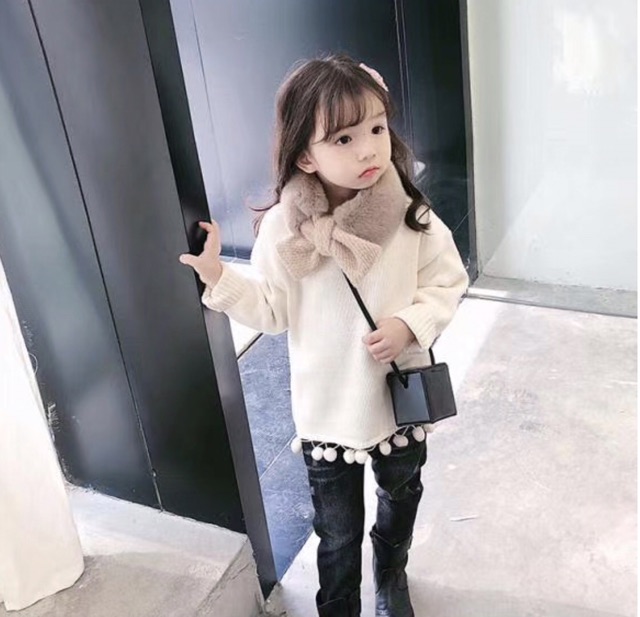 Khăn quàng cổ ấm áp mùa đông cho bé trai, bé gái mã T26