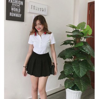 áo thun cổ trụ