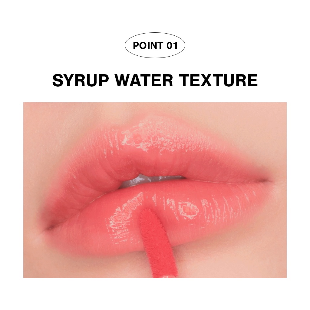Son kem 3CE sắp lớp siro 3CE Syrup Layering Tint 4.7g | Official Store Lip Make up Cosmetic