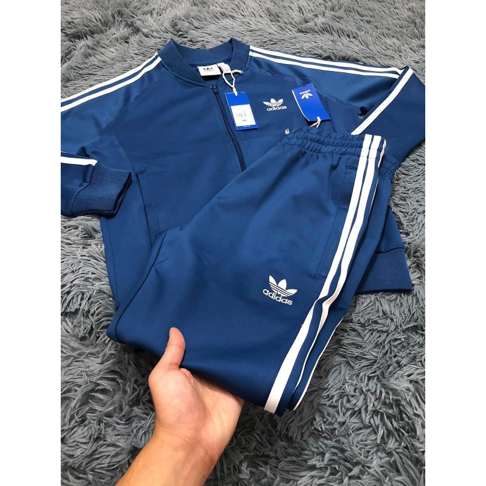 Bộ nỉ thể thao nam, bộ quần áo nỉ nam kẻ sọc có khoá kéo 3 màu - HALLO STORE