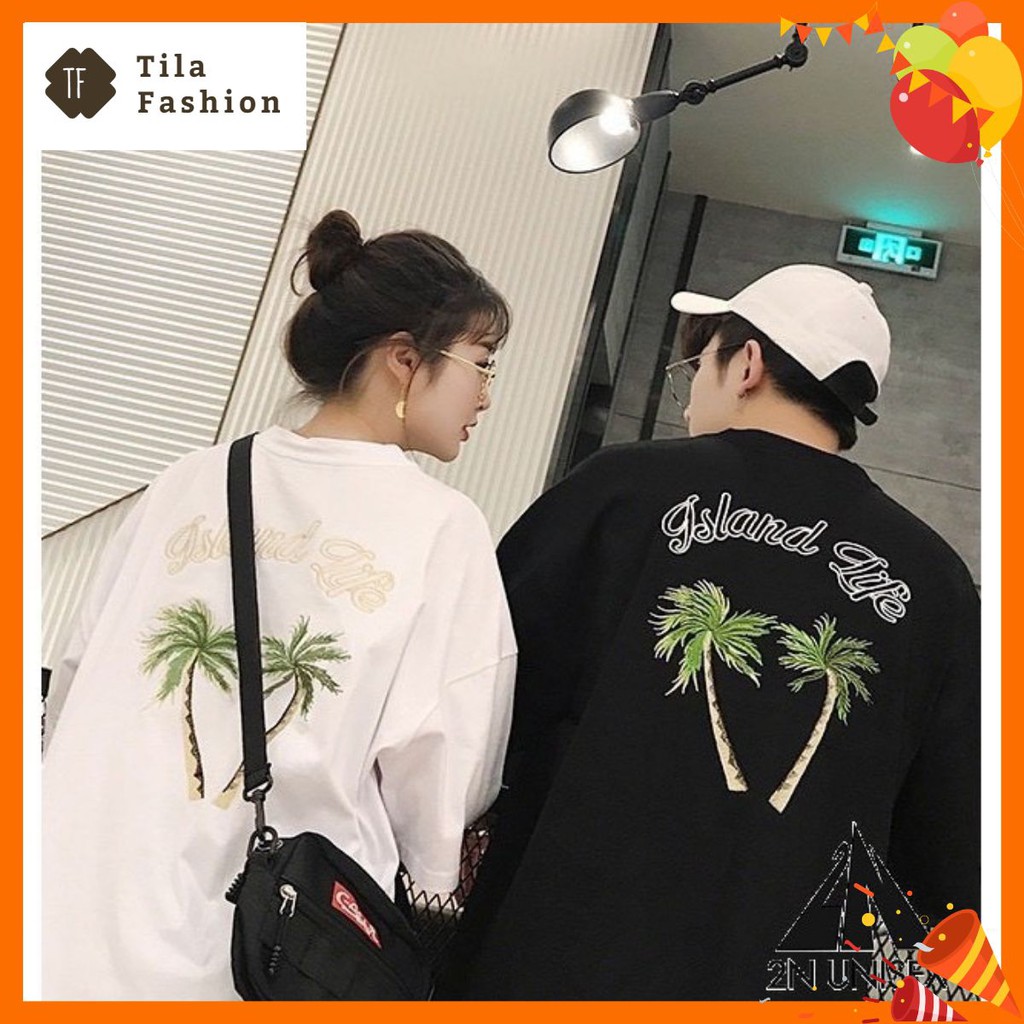 Áo Thun Unisex hình cây dừa