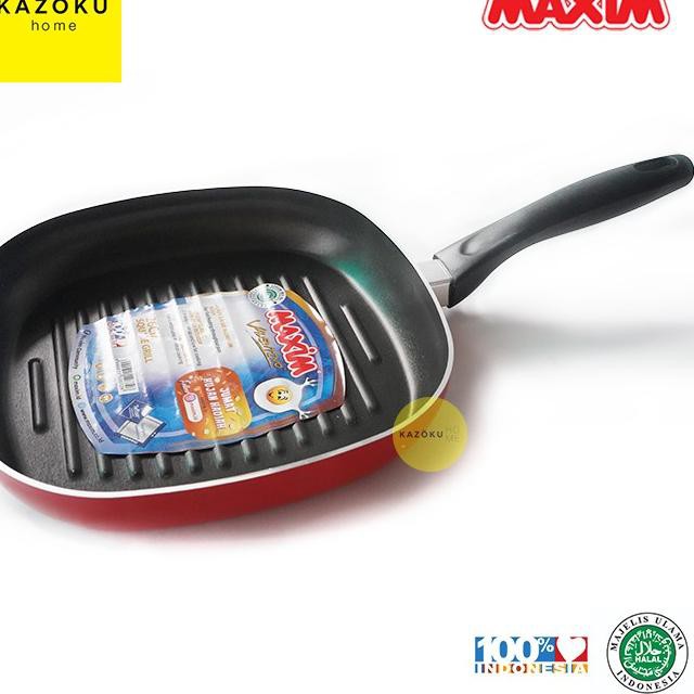 Chảo Nướng Thịt Bbq Chính Hãng Maxim Bằng Nhôm 26cm