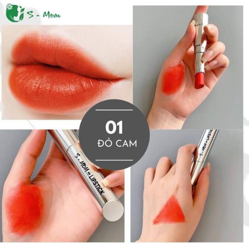 Son Lụa S.mom Son Không Chì Cho Mẹ Bầu