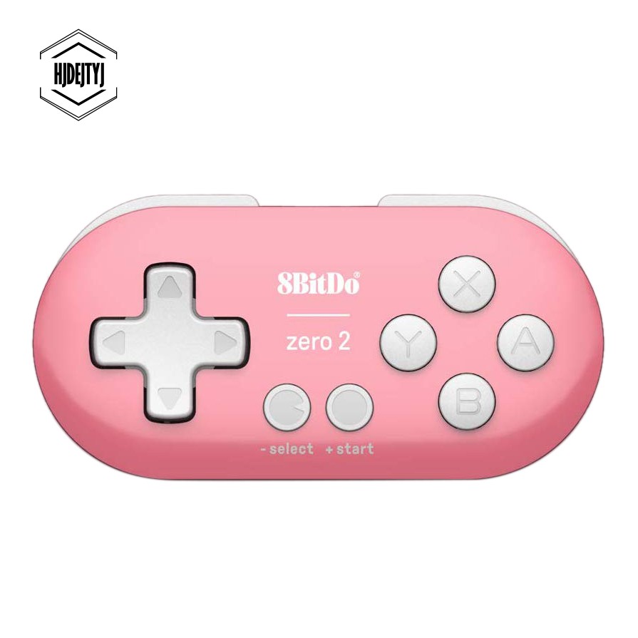 Tay Cầm Chơi Game Bluetooth Không Dây 8bitdo Zero 2 Màu Hồng