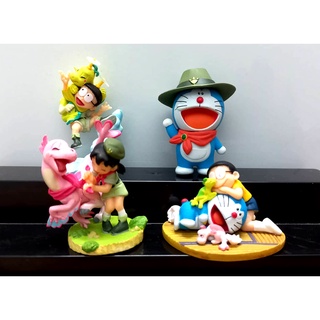 Mô Hình Chính Hãng Doremon Nobita & khủng long