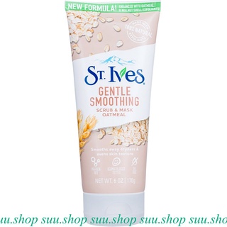 Sữa Rửa Mặt 170g St.Ives Hương Yến Mạch Gentle Smoothing, suu.shop Cam Kết Hàng Chính Hãng.