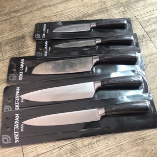 Combo 4 dao thép Nhật SEKI Damascus