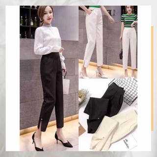 Quần baggy công sở chất tuyết mưa dày dặn dành cho nữ- Xưởng May ThuVu