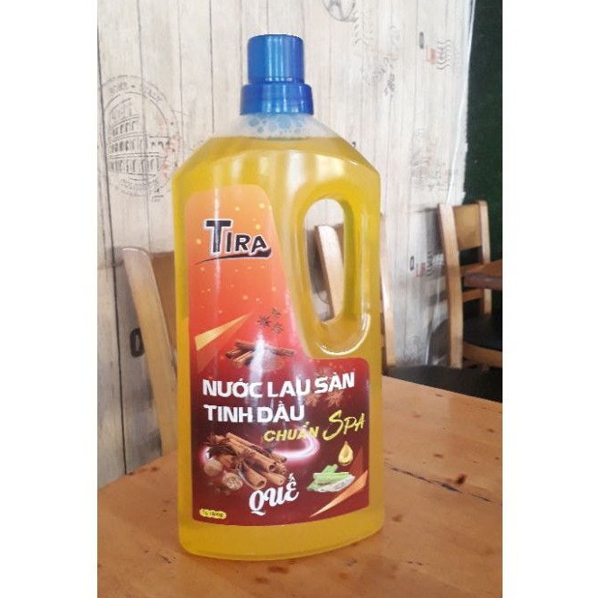 Nước lau sàn chuẩn Spa Tinh dầu Quế thiên nhiên 1,8 Lít