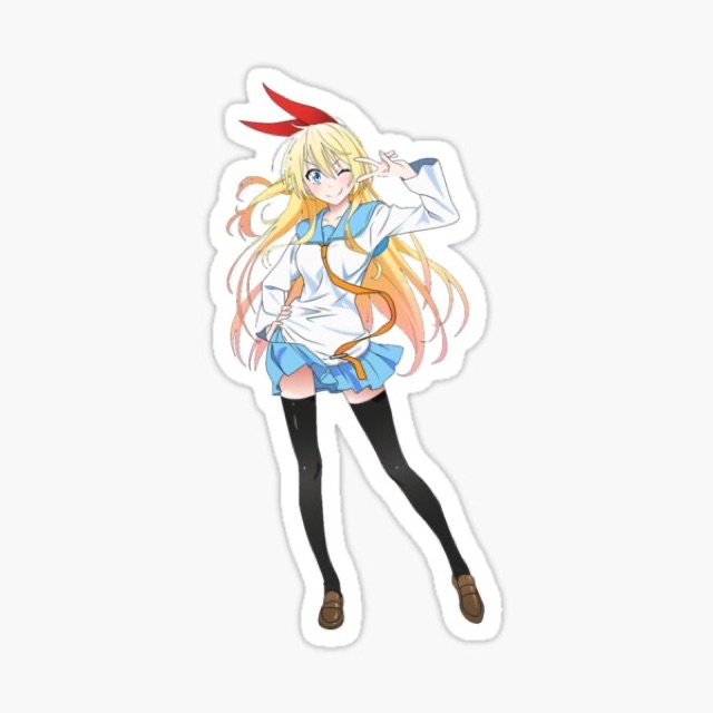 Stiker anime nesekol 30 ảnh ép lụa lhacs nhau